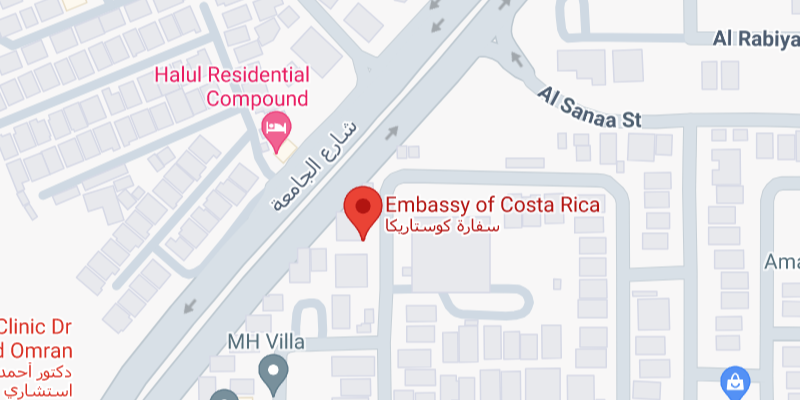Costa Rica Embassy in Doha, Qatar